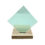Acrylic - Transparent Light Green - 1/4" Thickness, 12" x 24"
