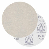 KLINGSPOR Hook & Loop Sanding Discs 5" Dia, No Hole, 150 Grit, Aluminum Oxide, 100 Pack
