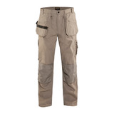Blaklader BANTAM Work Pants with Utility Pockets - Stone - Waist Size: 42 - Inseam: 34"