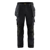 Blaklader 4-Way stretch Work Pants - Black - Waist Size: 36 - Inseam: 30"