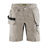 Blaklader Ripstop Shorts with Utility Pockets - Stone - Size: 34