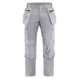 Blaklader FR Stretch Utility Pants - Light grey - Waist Size: 42 - Inseam: 34
