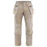 Blaklader FR Stretch Utility Pants - Stone - Waist Size: 46 - Inseam: 30