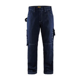 Blaklader FR Pants without Utility Pockets - Navy blue - Waist Size: 40 - Inseam: 36