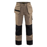 Blaklader Heavy Worker Pants - Khaki/Black - Waist Size: 42 - Inseam: 34