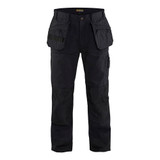 Blaklader Heavy Worker Pants - Black - Waist Size: 30 - Inseam: 32