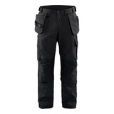 Blaklader Ripstop Pants With Utility Pockets - Black - Waist Size: 40 - Inseam: 30