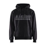 Blaklader Hooded Sweatshirt With Print - Black - Size: XXXL