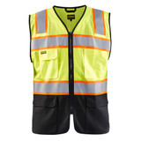 Blaklader 3130 Hi-Vis Vest - Yellow Hi-viz/Black - Size: XXXL