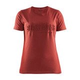 Blaklader Women's 3D T-shirt - Burned Red - Size: XXL