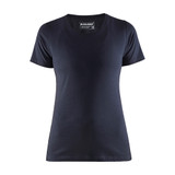 Blaklader Women's Short Sleeve T-shirt - Dark Navy Blue - Size: XL