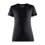 Blaklader Women's Short Sleeve T-shirt - Black - Size: XXL