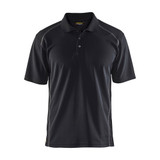 Blaklader Short Sleeve Polo Shirt - Black - Size: XXL