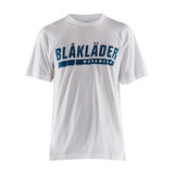 Blaklader Short Sleeve Branded T-Shirt - White - Size: XXXL