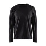 Blaklader Long Sleeve T-shirt - Black - Size: XXXL