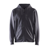 Blaklader Hooded Zip-up Sweatshirt - Grey - Size: S