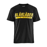 Blaklader Short Sleeve Branded T-Shirt - Black/Yellow - Size: L