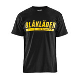 Blaklader Short Sleeve Branded T-Shirt - Black/Yellow - Size: S