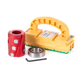 ToolsToday Bundle TT-302 Insert Carbide Spiral Jointing 62mm D  x 1-1/4 Inch Bore Shaper Cutter with Ball Bearing Rub Collar & Microjig GR2-GO