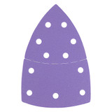 Trend Zirconium 4x6 Inch 40 Grit Abrasive Delta Sanding Sheets, AB/DET/40Z, Pack of 10