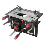 Trend Mortise and Tenon Jig for Perfect-Fitting Joints, Ideal for Furniture Construction, Fully Adjustable for Compound Angle Joints, Includes US-Style Screw-On Guide Bush, MT/JIG