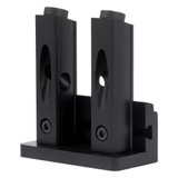 Trend Mini Twin Pocket Hole Jig with HSS Drill Bit & Depth Setting Collar, Square Drive Bit & Pocket Hole Screws Selection, PH/JIG/M