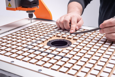 CNC Vacuum Table M.1000 - STEPCRAFT Flex-Grid System