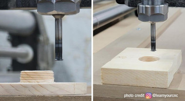 CNC-Vollhartmetall-Einfachform-Gewindefräser-Bits toolstoday learnyourcnc