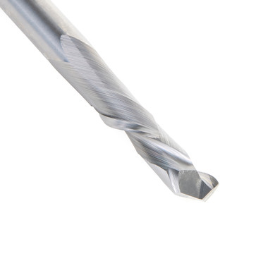 Amana Tool 46036 CNC Solid Carbide Compression Spiral 1/4 D x 1 CH x 1/4 SHK x 2-1/2 Inch Long Router Bit