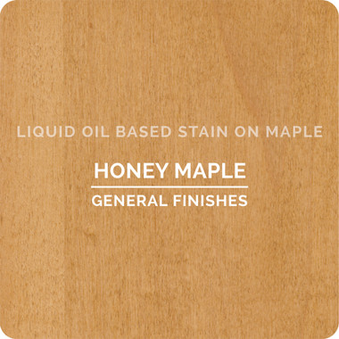 General Finishes Oil Based Wood Stain, Honey Maple, 1 Quart