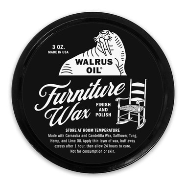 Walrus Oil Furniture Wax, 3oz