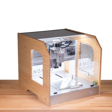 Carbide 3D Nomad 3 Desktop CNC Machine, Bamboo Enclosure