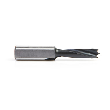 Amana Tool 201070 Carbide Tipped Brad Point Boring Bit R/H 7mm D x 57mm Long x 10mm SHK