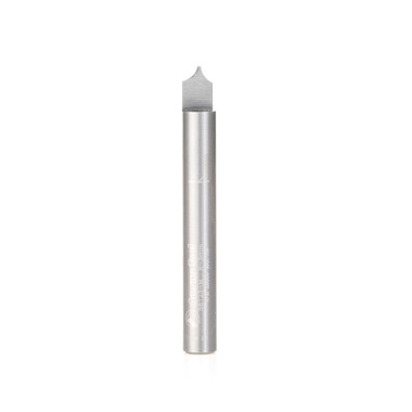 56125-M Solid Carbide Point Cutting Roundover 3mm Radius x 6mm Dia x 8mm x 6mm Shank Router Bit