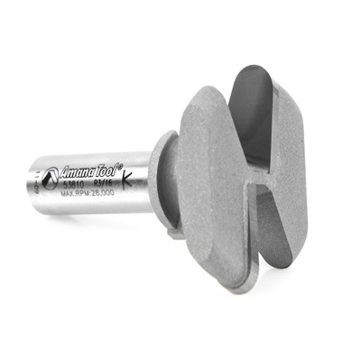 Finger Grip Router Bit - Amana Tool 53810, 1/2