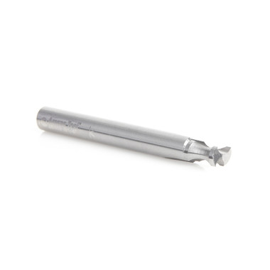 Amana Tool 46485 Fresa de metal duro para redondear cantos de plástico 1/4 D x 1/4 R x 3/8 CH x 1/4 pulgadas SHK