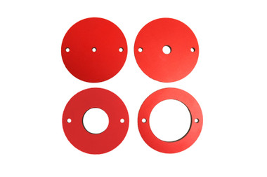 SawStop 4 pc Phenolic Insert Ring Set for Router Lift