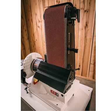 Jet 708597K JSG-96CS, 6 Inch x 48 Inch Belt / 9 Inch Disc Sander with Closed Stand, 3/4HP 1Ph, 115V