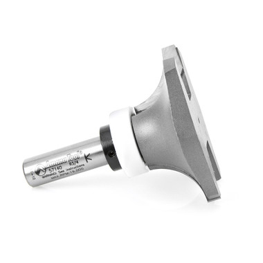 Amana Tool 57140 Carbide Tipped Round Under Solid Surface 2-5/8 D x 1 Inch CH x 3/4 R x 1/2 SHK Router Bit