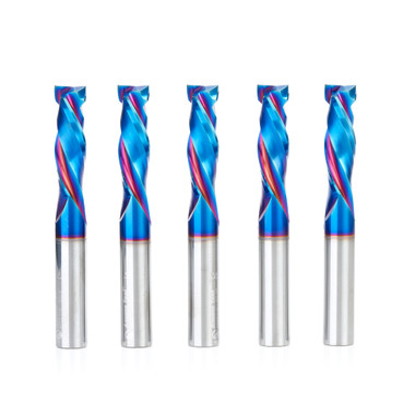 CNC Solid Carbide Spektra Extreme Tool Life Coated Mortise Compression Spiral Router Bits