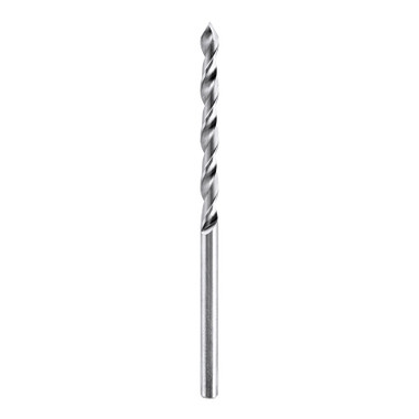 Amana Tool 363025 Solid Carbide V-Point Drill Bit R/H 2.5mm D x 55mm Long x 2.5mm SHK