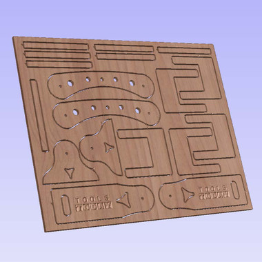 Planos de suporte para computador portátil CNC, descarregáveis e personalizáveis por ToolsToday