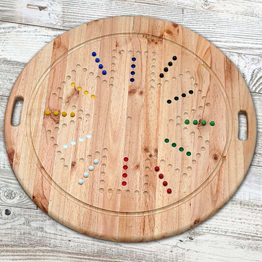 Marble Game Board CNC Plans, Downloadable and Customizable