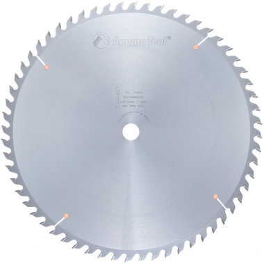 Amana Tool 716600 Carbide Tipped Heavy Duty Cut-Off and Crosscut 16 Inch D x 60T ATB, 10 Deg, 1 Inch Bore, Circular Saw Blade