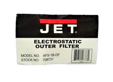 Jet 708731 AFS-1B-OF Replacement Electrostatic Outer Filter for 1000B Air Filtration System