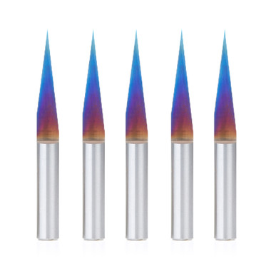 5-Pack Carburo Sólido Spektra Herramienta Extrema Vida Recubierto 15 Grados Grabado toostoday amana tool router bits