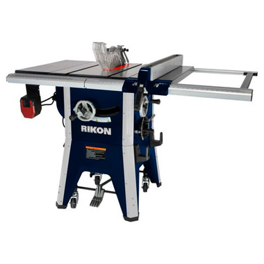 Rikon 10-205 10 Inch Contractor Saw with Steel Wings