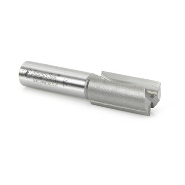 Amana Tool 45435 Carbide Tipped Straight Plunge High Production 21/32 D x 1-1/4 CH x 1/2 SHK x 2-7/8 Inch Long Router Bit
