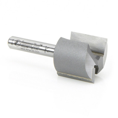 Amana Tool 45234 Carbide Tipped Straight Plunge High Production 7/8 D x 3/4 CH x 1/4 SHK x 2 Inch Long Router Bit