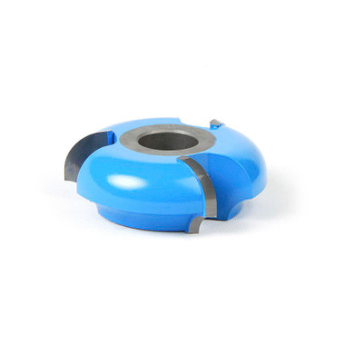 Amana Tool 950 Carbide Tipped 3-Wing Corner Round & Cove 5/16 R x 2-5/8 D x 15/16 CH x 1/2 & 3/4 Bore Shaper Cutter